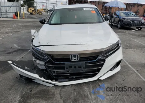 2022 Honda Accord Sport из США, поврежденный, VIN 1HGCV1F39NA103619